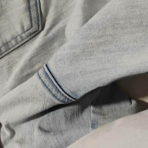 FDA French Dressing Embroidered Jeans W Colorful Leaves Sz.10 Gently Worn - Picture 9 of 14